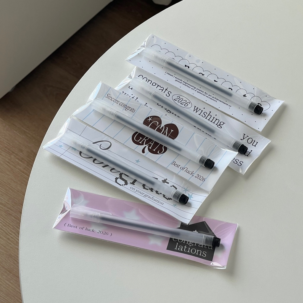 (พร้อมส่ง) ปากกา แพ็คเกจพร้อมปากกา ของขวัญปัจฉิม ของขวัญรับปริญญา ปัจฉิม
