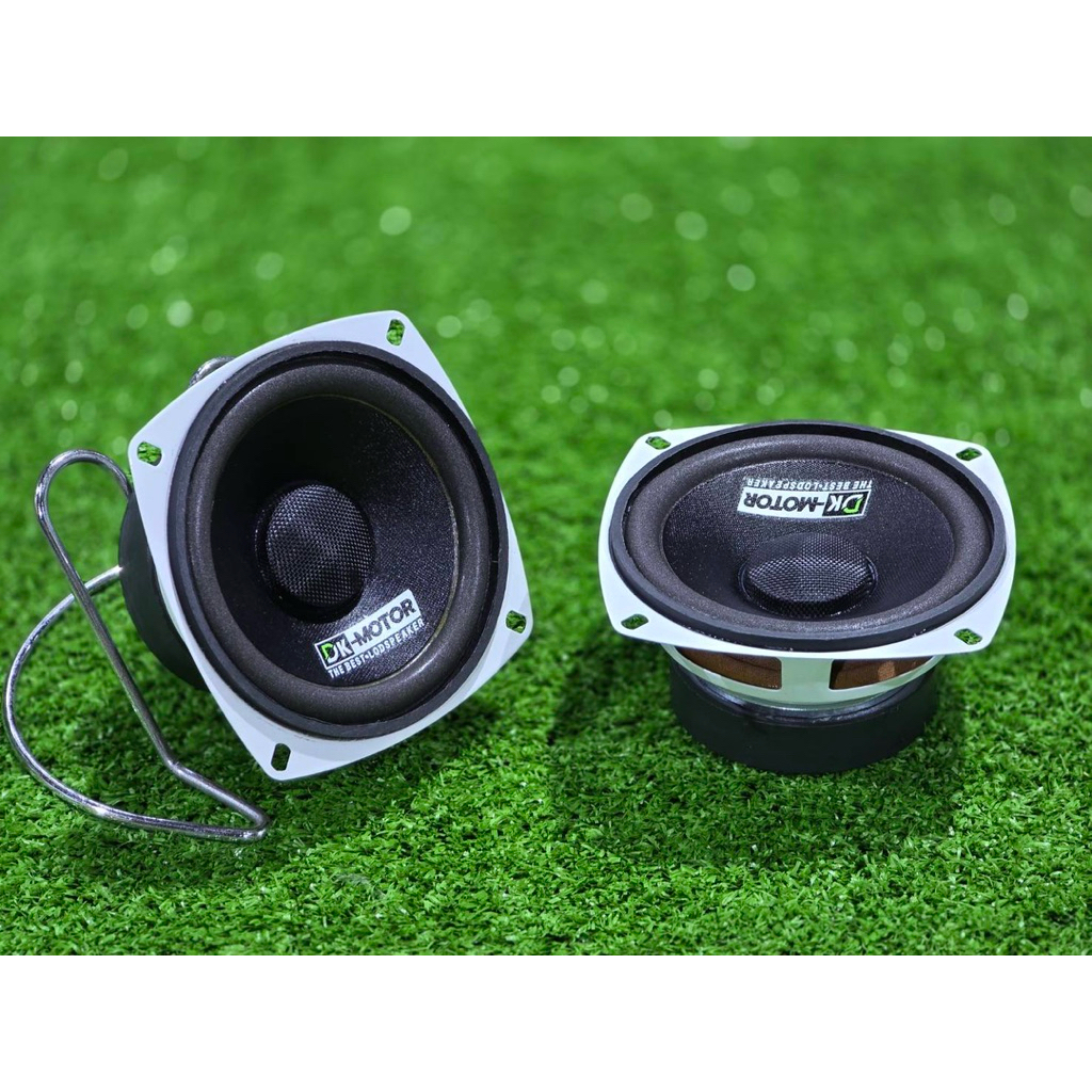 ดอก4นิ้ว DK- MOTOR โครงขาว รุ่น(484-70) ลำโพง ดอกกลาง 8Ω 40w กลาง 4นิ้ว เสียงกลาง4นิ้ว ดอก4นิ้ว กลาง