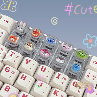 CARTOON mechanical KEYCAP คีย์แคปลายการ์ตูน[คีย์แคปเมคานิคอล…