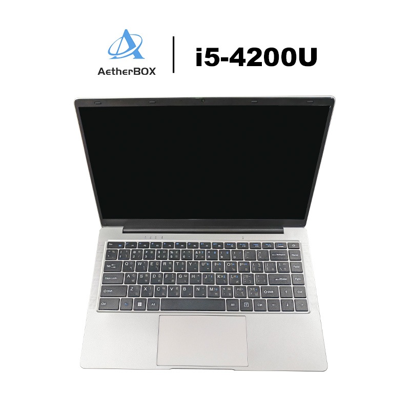 AetherBOX Intel Core i5 4th gen แล็ปท็อป | 6GB/128GB | 14 นิ้ว Ultra-thin Loptop | Windows 11