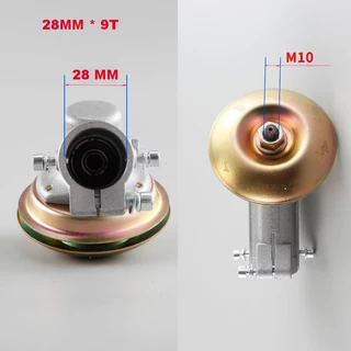 【Shopee 8.8 ลดโหด โค้ดคุ้ม】หัวเกียร์28mm.9ฟัน พร่อมสกรู+น็อตแบบ เครื่องตัดหญ้า กระบอกตัดหญ้าทรง UFO