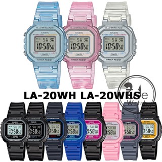 !!ประกัน1ปีและกล่อง CMG!! CASIO รุ่น LA-20WH LA-20WHS นาฬิกาขนาดเล็ก DIGITAL เหมาะกับผู้หญิงและเด็ก LA20WH LA20