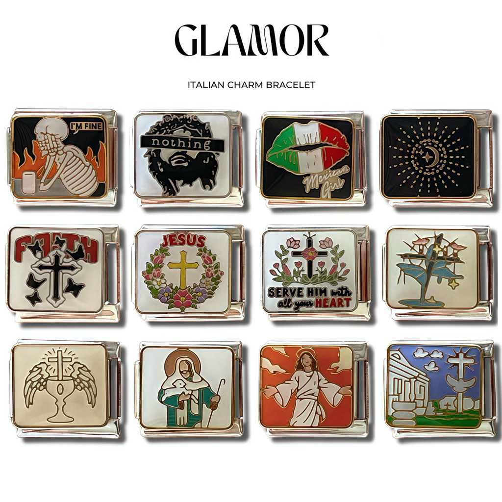 ชาร์ม กำไล Italian Charm Bracelet