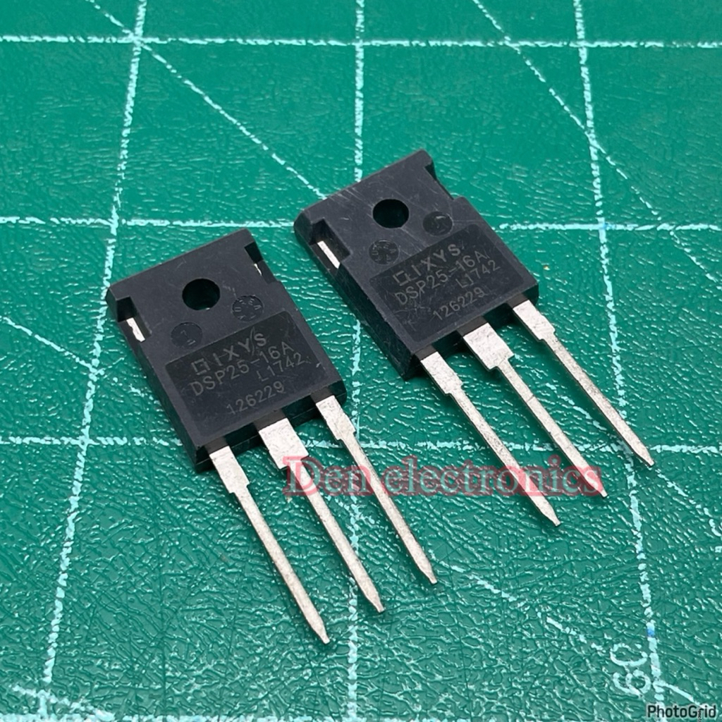 DSP25-16A ไดโอด Diode  TO-247  25A 1600V (ราคา1ตัว)