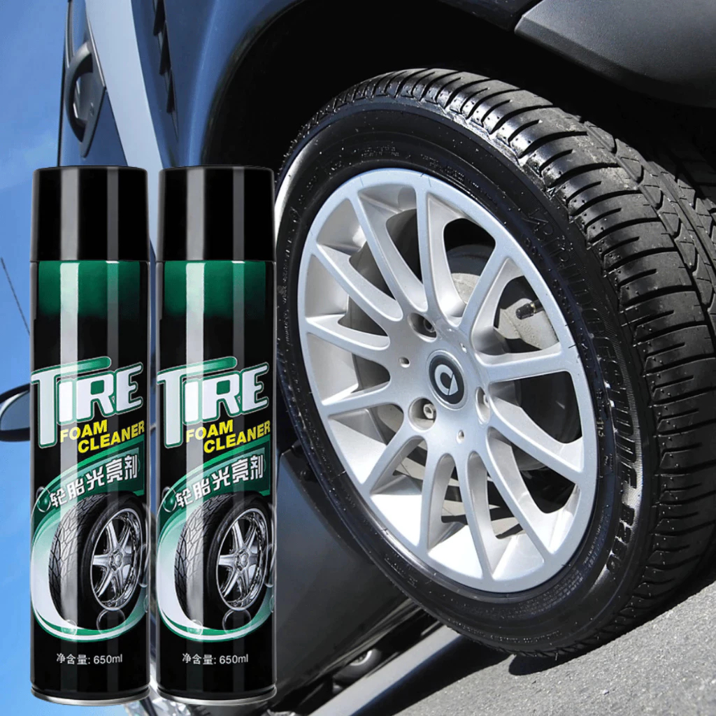 เคลือบยางดำ600MLมาตรฐานUSAเคลือบยาง น้ํายาขัดยาง ไม่จำเป็นต้องถูหรือเช็ด แค่ฉีดพ่นก็จะแวววาว! - รูปที่ 6