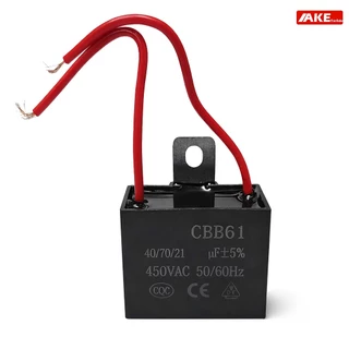 CBB61 คาปาซิเตอร์ CAPACITOR WIRED แคปรันมอเตอร์ คาปาซิเตอร์ แคปรัน คาปาซิเตอร์ พัดลม HATARI รุ่น CBB61
