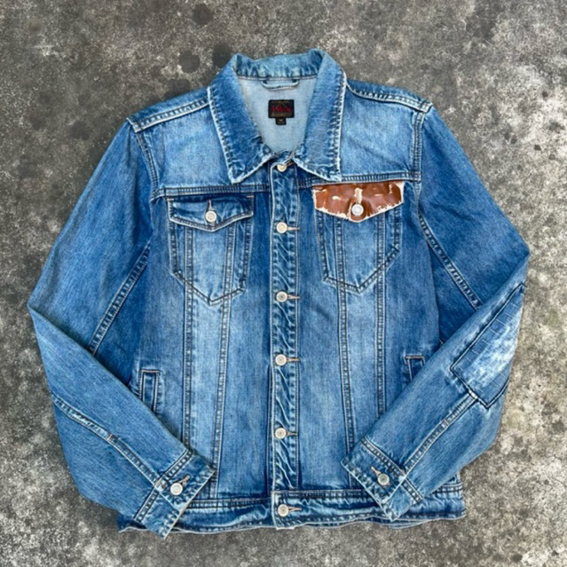 Evisu Jeans Jacket(สภาพเซอร์เล็กน้อย)