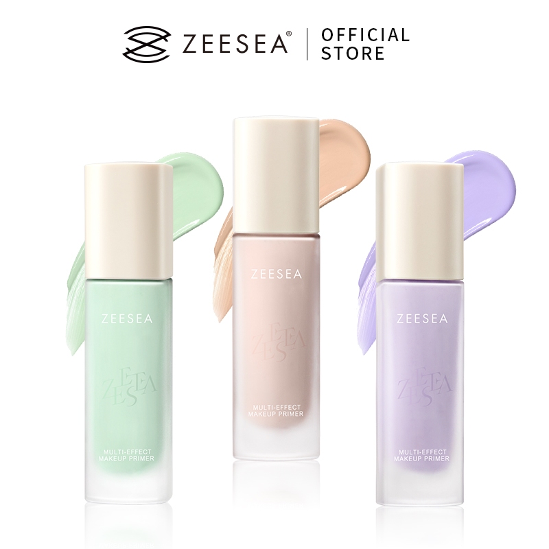 ZEESEA ไพรเมอร์ ไพรเมอร์แต่งหน้า รองพื้นแต่งหน้า เนื้อครีม ติดทนนาน เมคอัพเบส การปรับสีผิวให้สม่ำเสมอ