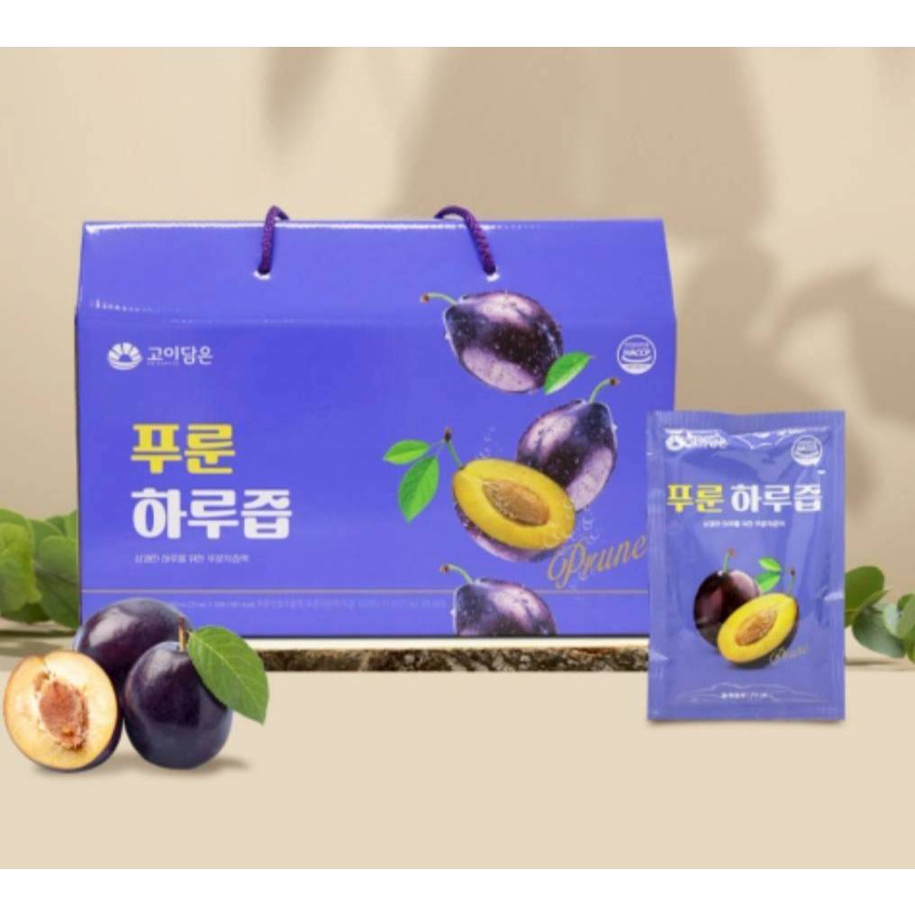 น้ำลูกพรุนสกัดเข้มข้น Purun Haru Prune Juice 100% 70ml.*30packs