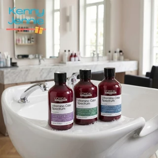L'oreal Vitamino Color Spectrum Purple / Blue / Green Shampoo แชมพูม่วง น้ำเงิน เขียว ลดเฟด รักษาสีผม