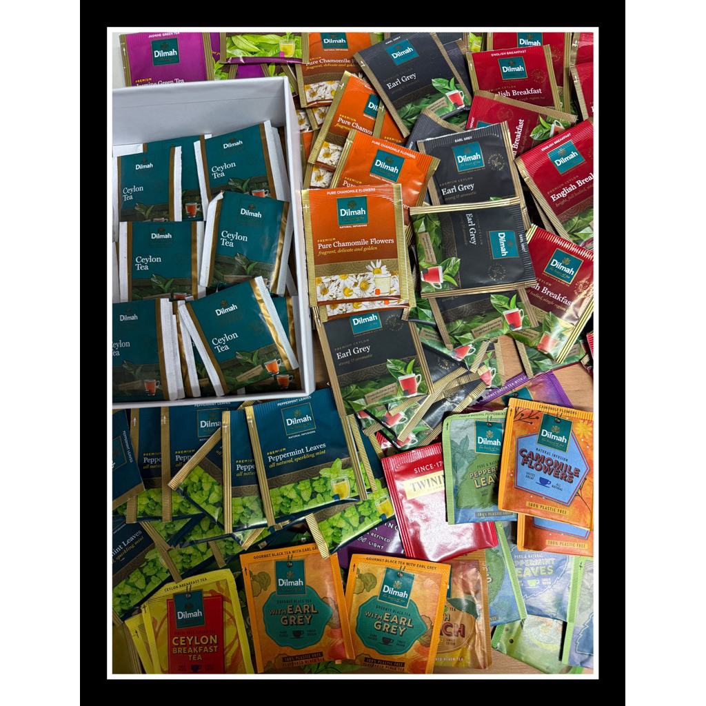 ชา Dilmah และ Twinning ขายแยก1 ซอง
