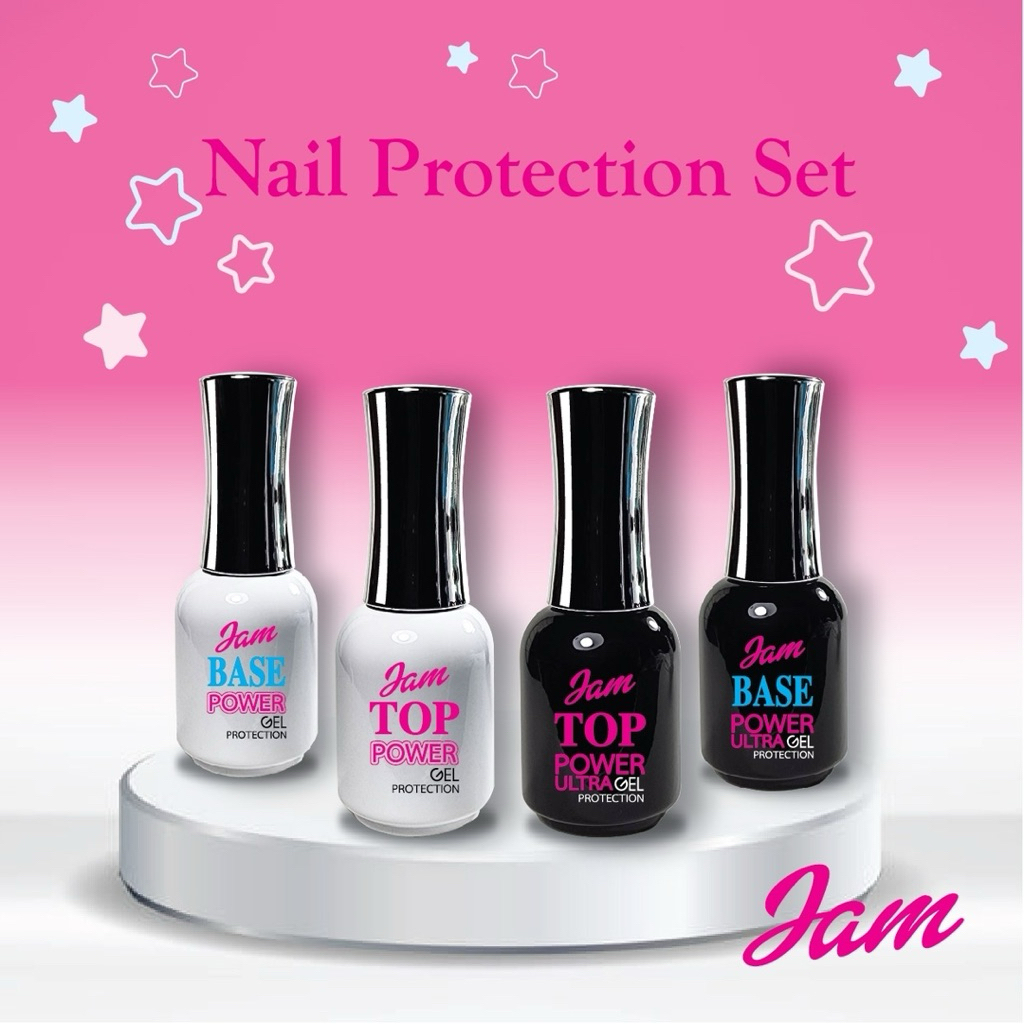 💖Jam💖 Nail Protection Set 💖 TOP COAT  /   BASE COAT