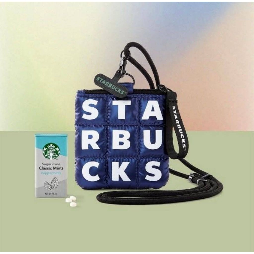 กระเป๋าสตาร์บัคส์สีน้ำเงิน Navy Blue