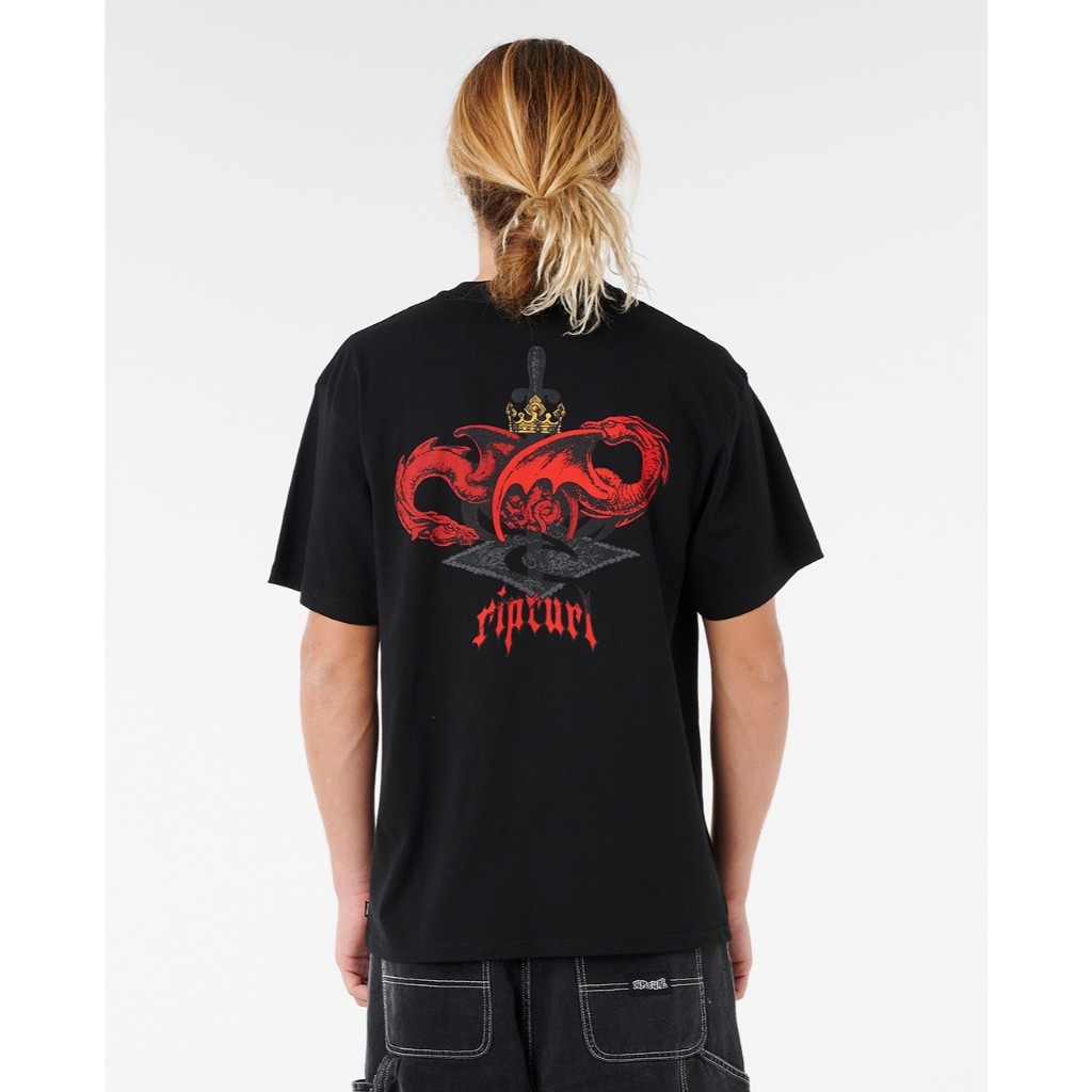 RIPCURL เสื้อยืดผู้ชาย 0V6MTE ARCHIVE DRAGON TEE 2025-S2