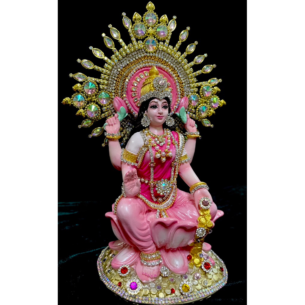 พระแม่ลักษมี สูง8นิ้ว(ความสูงรวมรัศมี) - รูปที่ 7