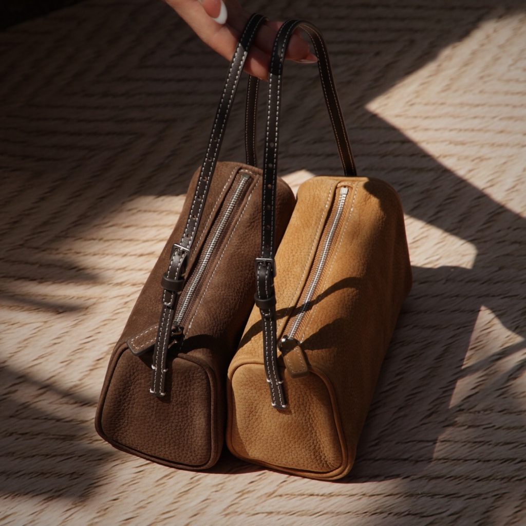 Eclaire Genuine Nubuck Leather (Mini) กระเป๋าหนังแท้ | Curà - Curated Attitude - รูปที่ 2