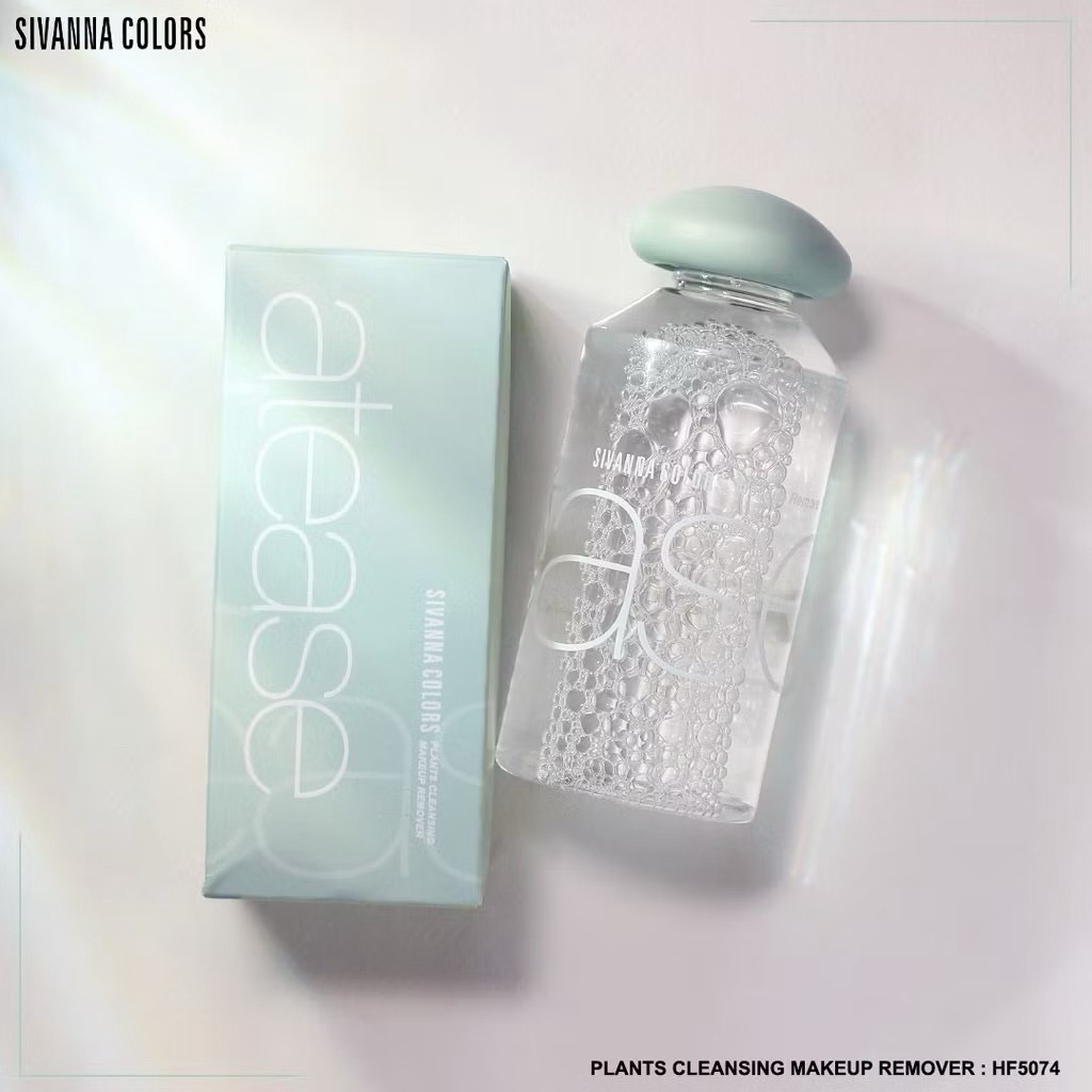 SIVANNA COLORS PLANTS CLEANSING MAKEUP REMOVER #HF5074  คลีนซิ่ง เช็ดเครื่องสำอาง