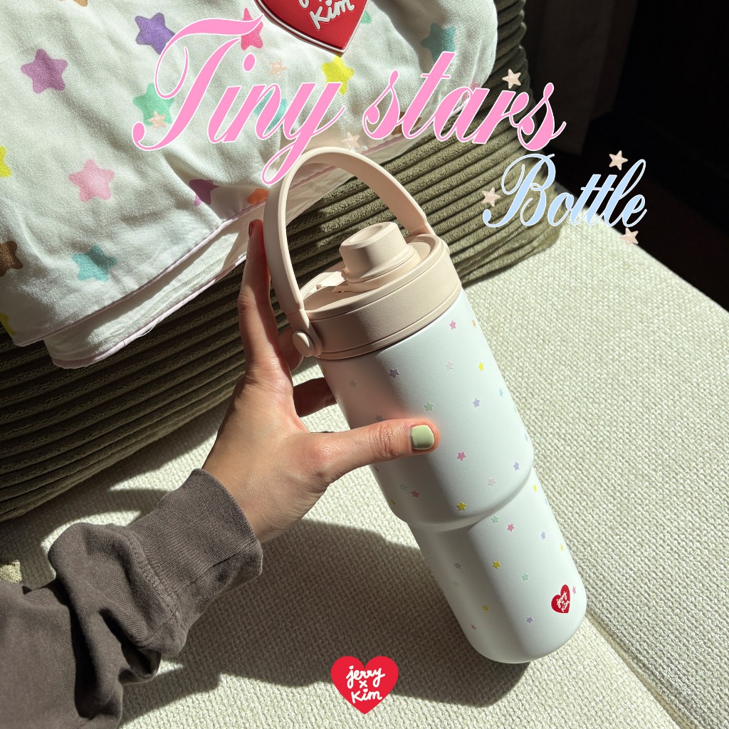 Tiny stars bottle⭐️ 735ml Jerryxkimdotstick ขวดน้ำ เก็บอุณหภูมิ