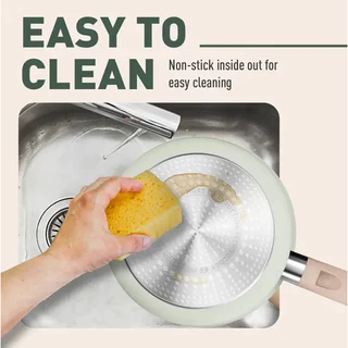 Tefal หม้อด้าม พร้อมฝาแก้ว So Matcha ก้นอินดักชั่น ขนาด 18 ซม. รุ่น G1792395