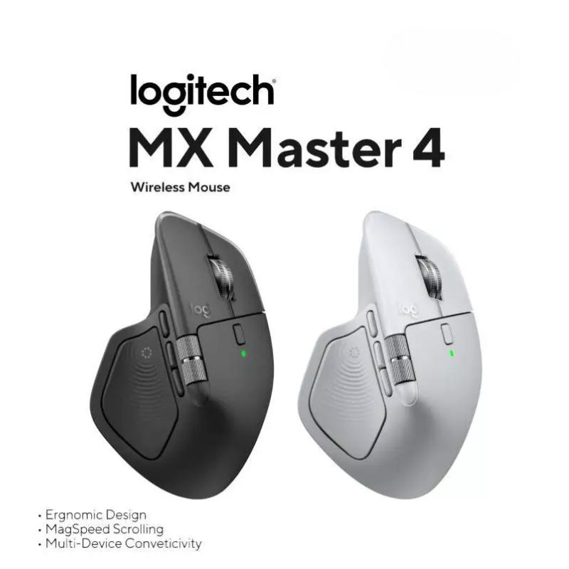 Logitech เมาส์ไร้สาย รุ่น MX Master 4
