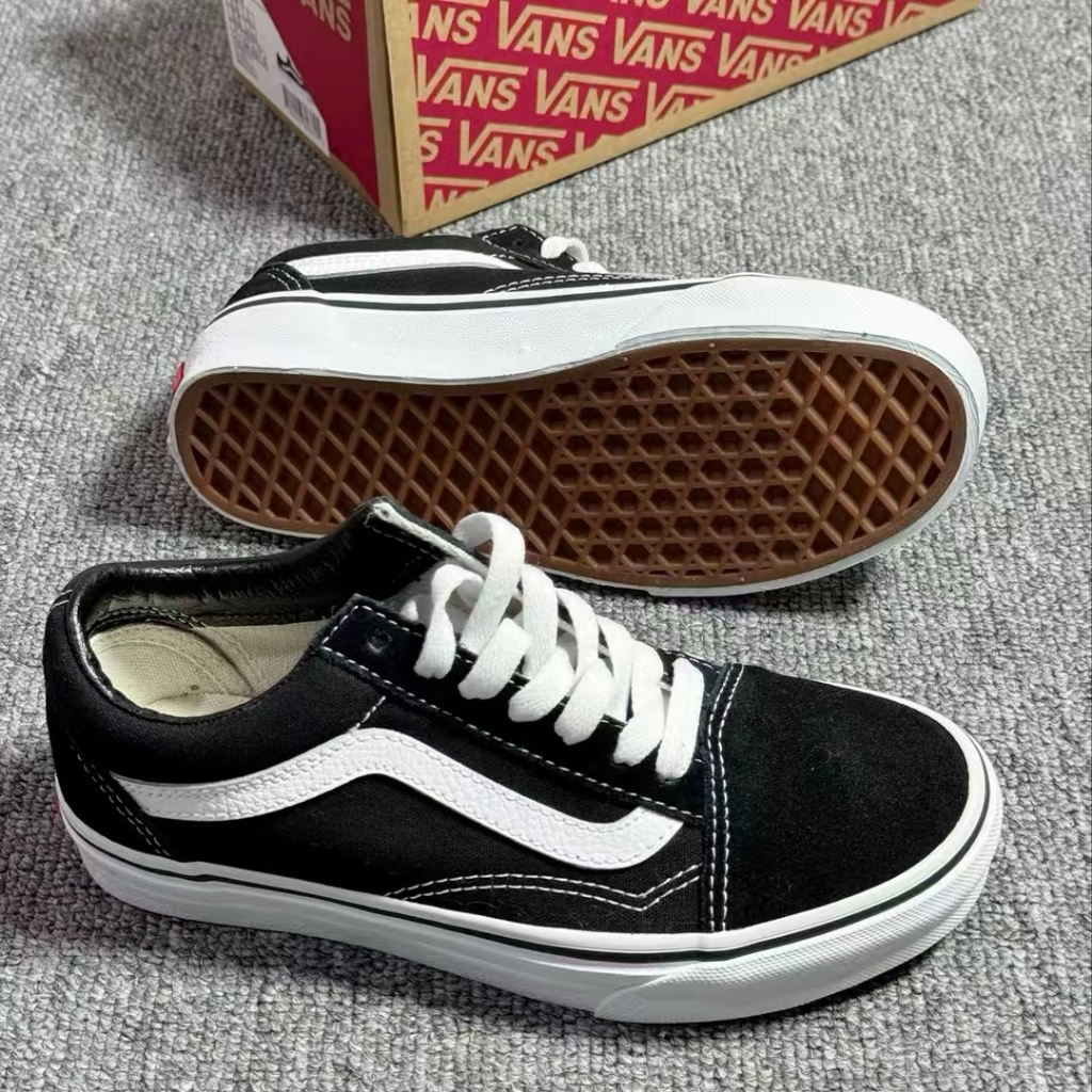 🥇ของแท้ 100%🎁 VANS Old Skool หลายสีให้เลือก Sneakers Men and Women พักผ่อน รองเท้ากีฬา - รูปที่ 2