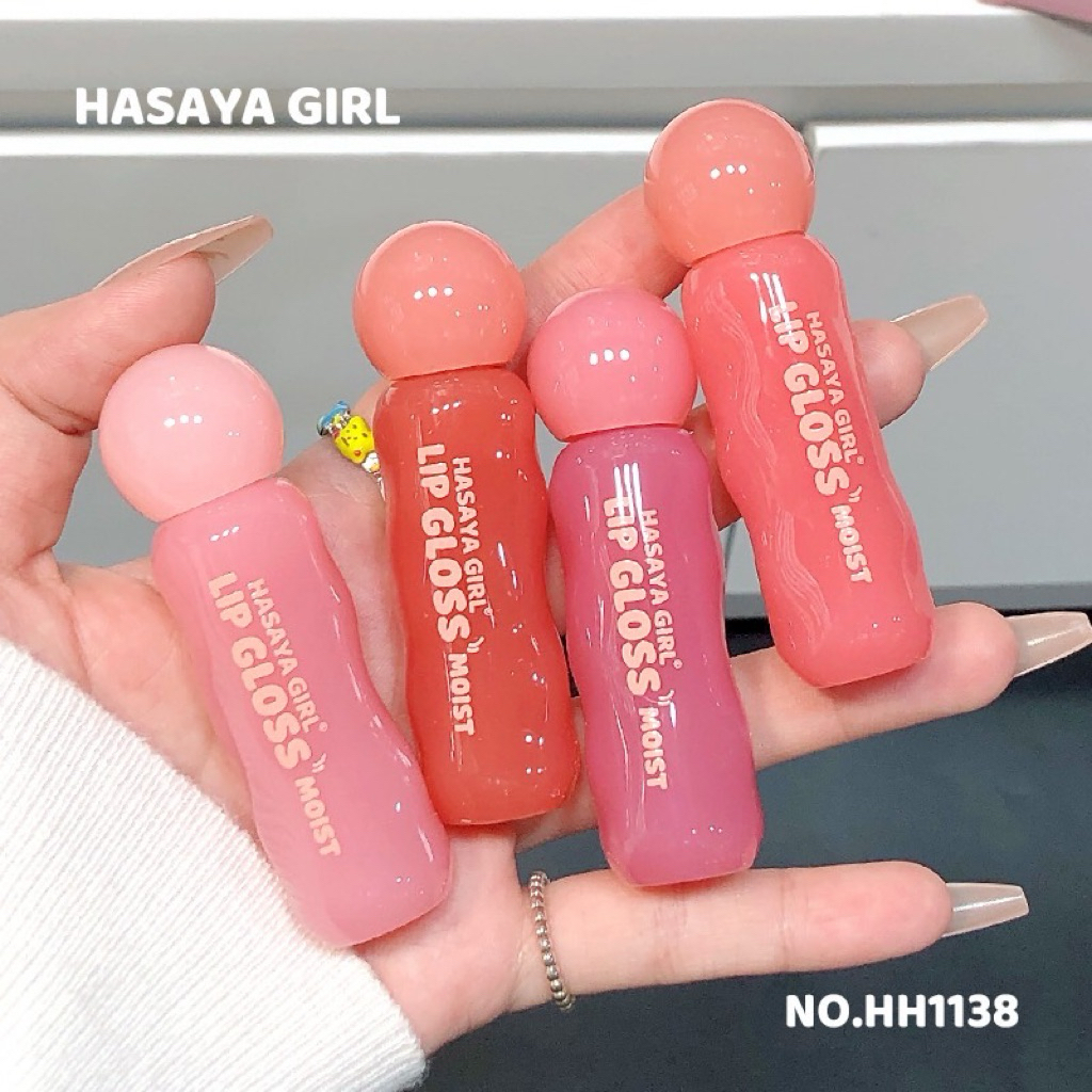 (🔥ของแท้/ส่งไว🔥) Hasaya Girl Moist Lip Gloss ลิปกลอสเนื้อบางเบา HH1138