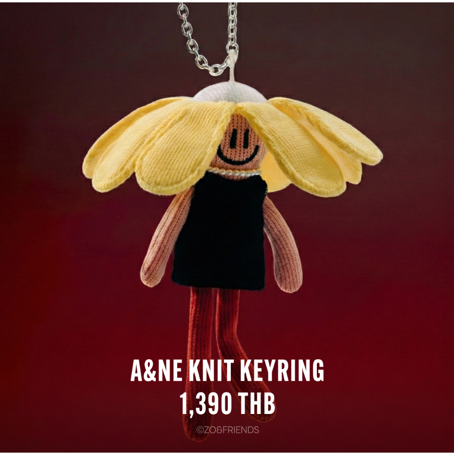 SEOULR | [ZO&FRIENDS] A&NE KNIT KEYRING