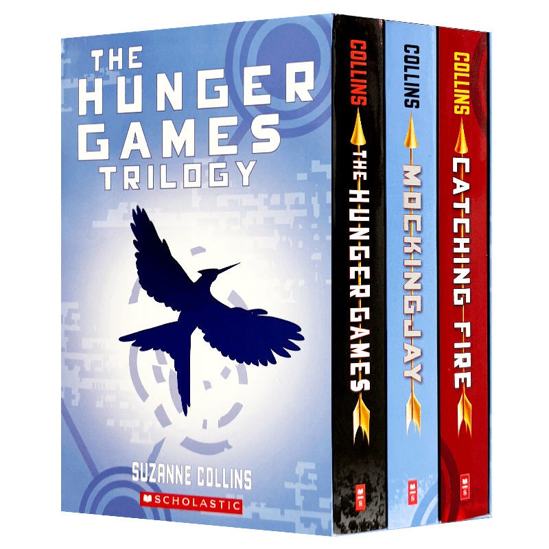 3 books/set "Hunger Game" English 1-3 sets of trilogy novels brave escape story plot Adventure story