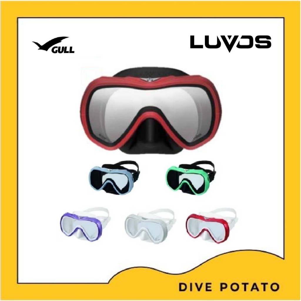 LUVOS NEW 2026 UV380AR+IR Gull Mask Scuba Diving หน้ากากดำน้ำ