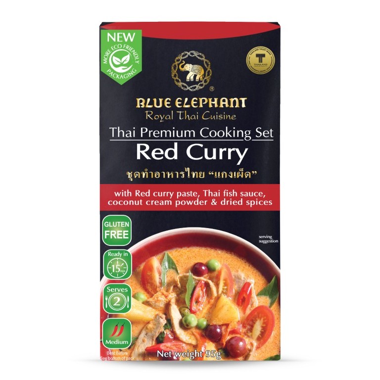 Blue Elephant Thai cooking set Red curry 12Pcs/ctn