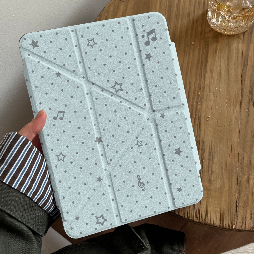 🔥ส่งในพื้นที่🔥เคส iPad พับรูปตัวY Air5 Pro11 Air6 Gen12 Mini7 8.3 Star for iPad ถอดออกได้ Gen11/10
