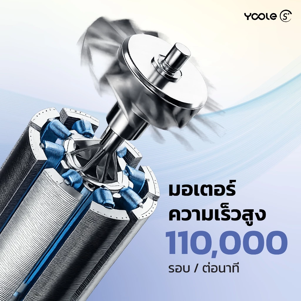 Yoole S+ Hair Dryer ไดร์เป่าผม 1600W Plasma Ion thumbnail 6