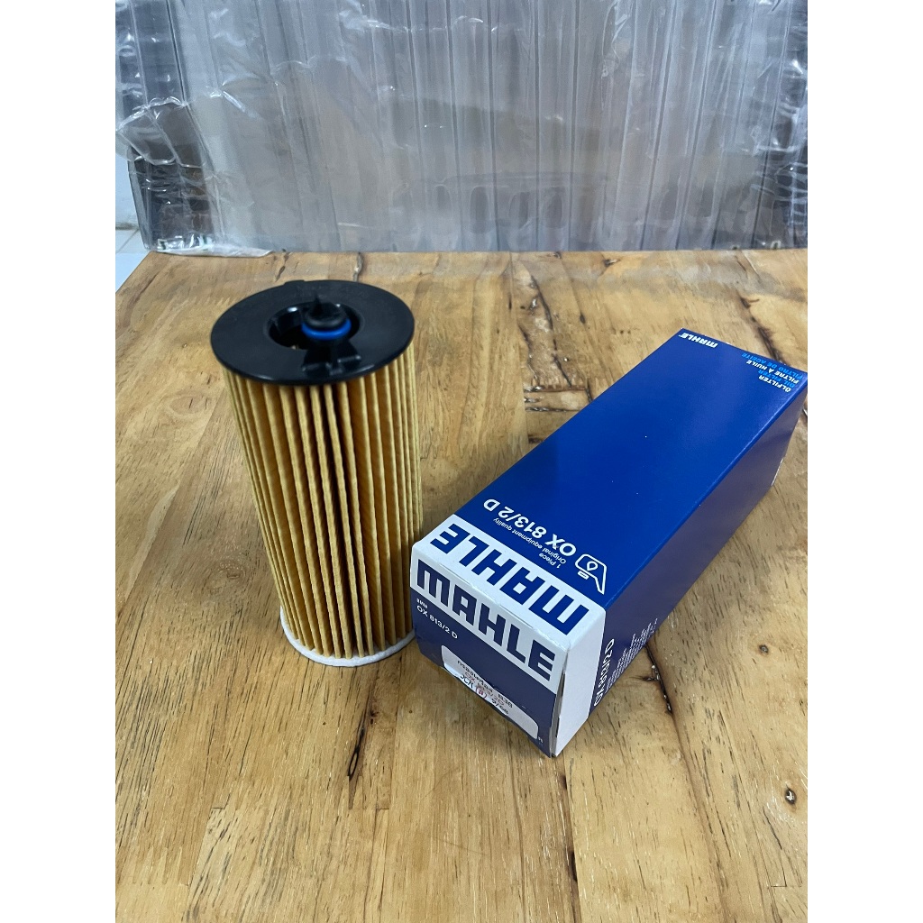 กรองน้ำมันเครื่อง BMW B37D B47D B36B B38B B46B B48B ยี่ห้อ Mahle กรองเครื่อง OX813/2D HU6014/1z 1142