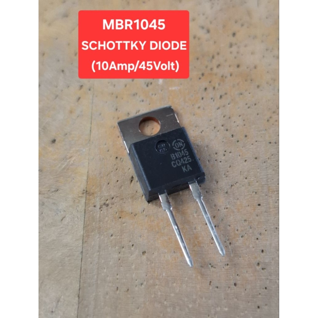 MBR1045 SCHOTTKY DIODE (10Amp/45Volt)