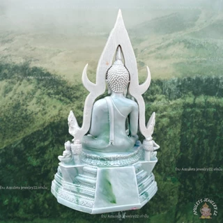 พระพุทธชินราช พระพุทธรูปพระบูชา ผ่านพิธีปลุกเสกแล้ว พระพุทธรูปขนาดหน้าตัก5นิ้วและ3นิ้ว สีหินอ่อนลายหยก