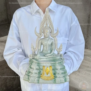พระพุทธชินราช พระพุทธรูปพระบูชา ผ่านพิธีปลุกเสกแล้ว พระพุทธรูปขนาดหน้าตัก5นิ้วและ3นิ้ว สีหินอ่อนลายหยก