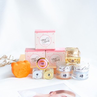 เซตครีม 4 ชิ้น สบู่+กันแดดเนื้อครีมสีเนื้อสูตรเดิม+ไนท์ครีม …