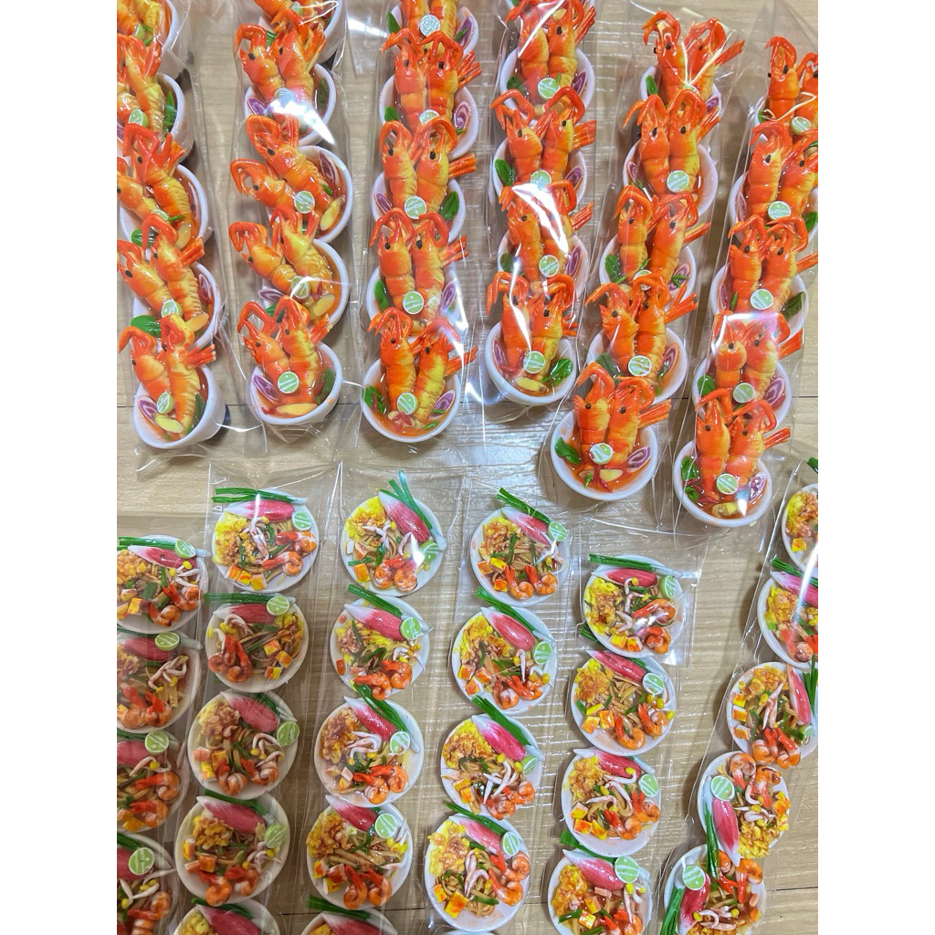 ต้มยำกุ้ง อาหารจิ๋ว เมนูใหม่🎉❤️ ราคา/ชิ้น