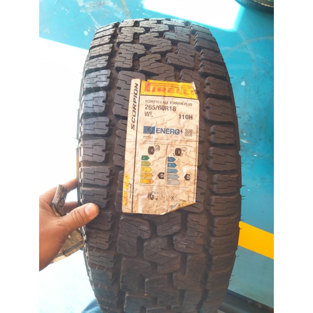 265/60R18pirelli ScorpionVERDAT+ ปี23 ราคาต่อเส้น ยางใหม่ค้างปี
