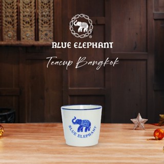 บลูเอเลเฟ่นท์ ถ้วยน้ำชาเซรามิค Blue Elephant Tea Cup