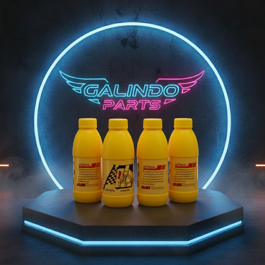 น้ำมันโช๊ค ขวด200cc KAR น้ำมันโช๊คหน้ารถมอเตอร์ไซค์ ของแท้คุณภาพดี