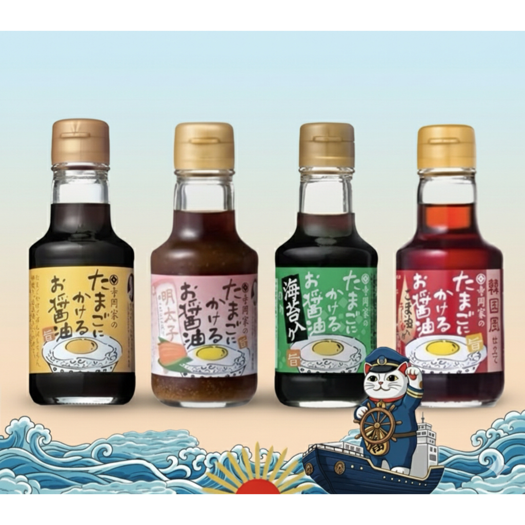 Teraoka Dashi Soy Sauce for Eggs 150ml ซอสถั่วเหลือง