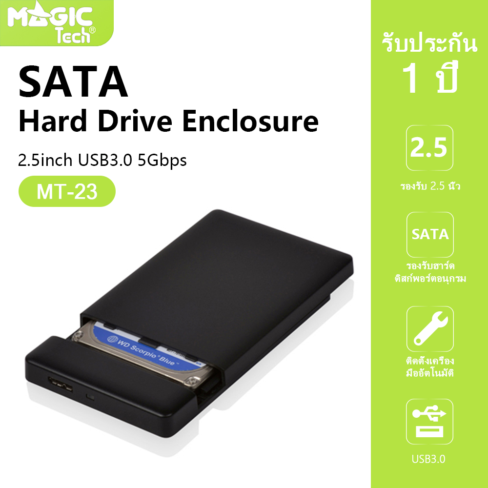 HDD Box 2.5-inch” USB 3.0 +USB 2.0 HDD External Enclosure MAGICTECH