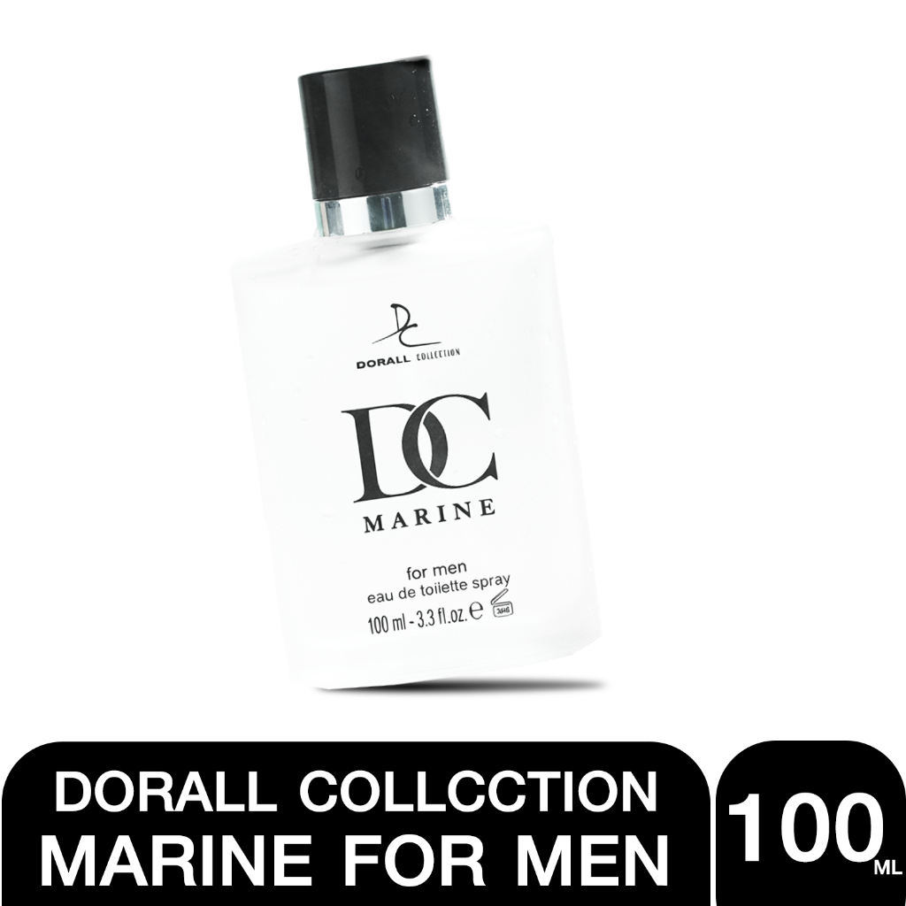 Perfume Dorall Collection DC EAU DE PARFUM Dorall Collection DC Marine For Men 100 ml (DCสีเงิน)