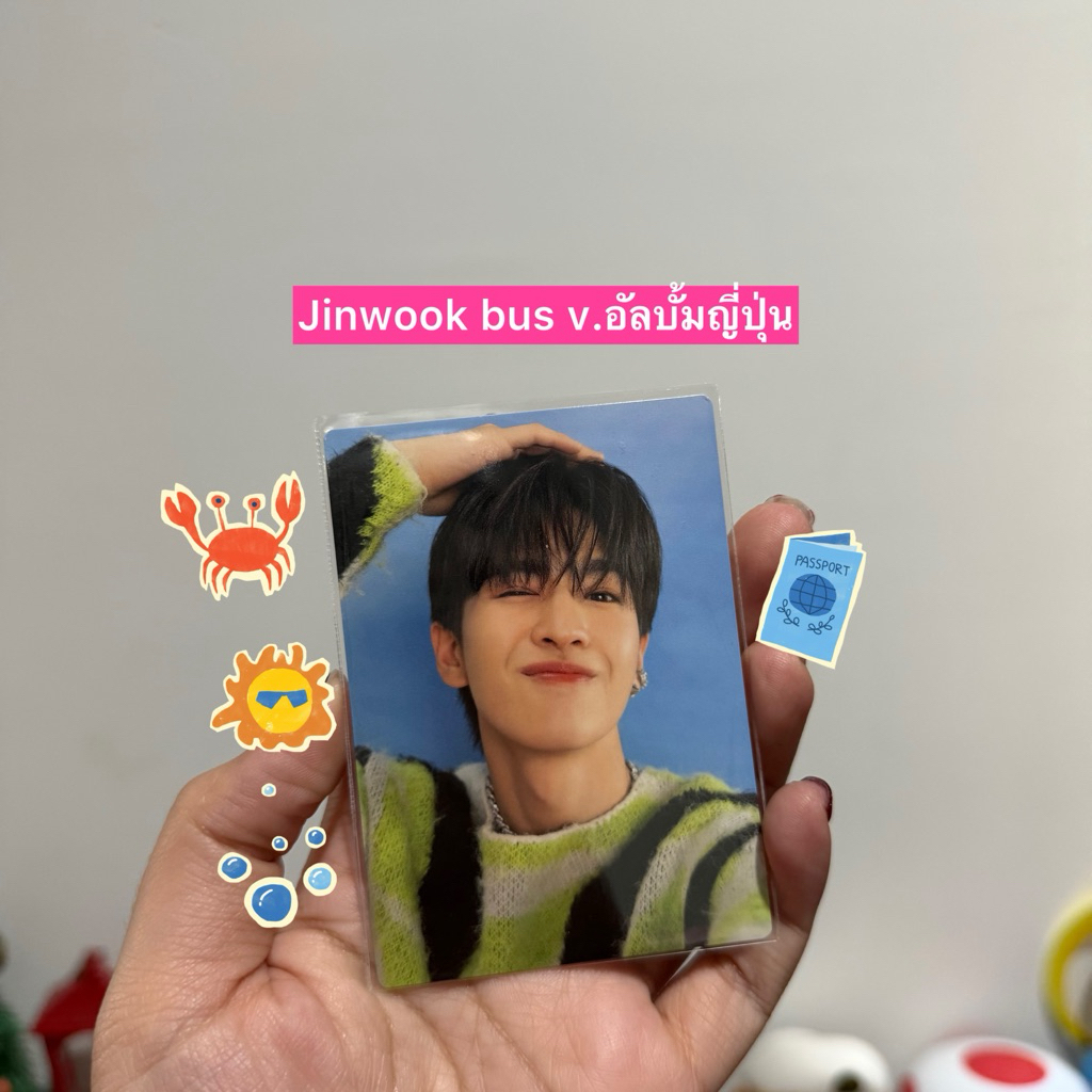 การ์ด Jinwook BUS deluxe /อัลบั้ม version ญี่ปุ่น
