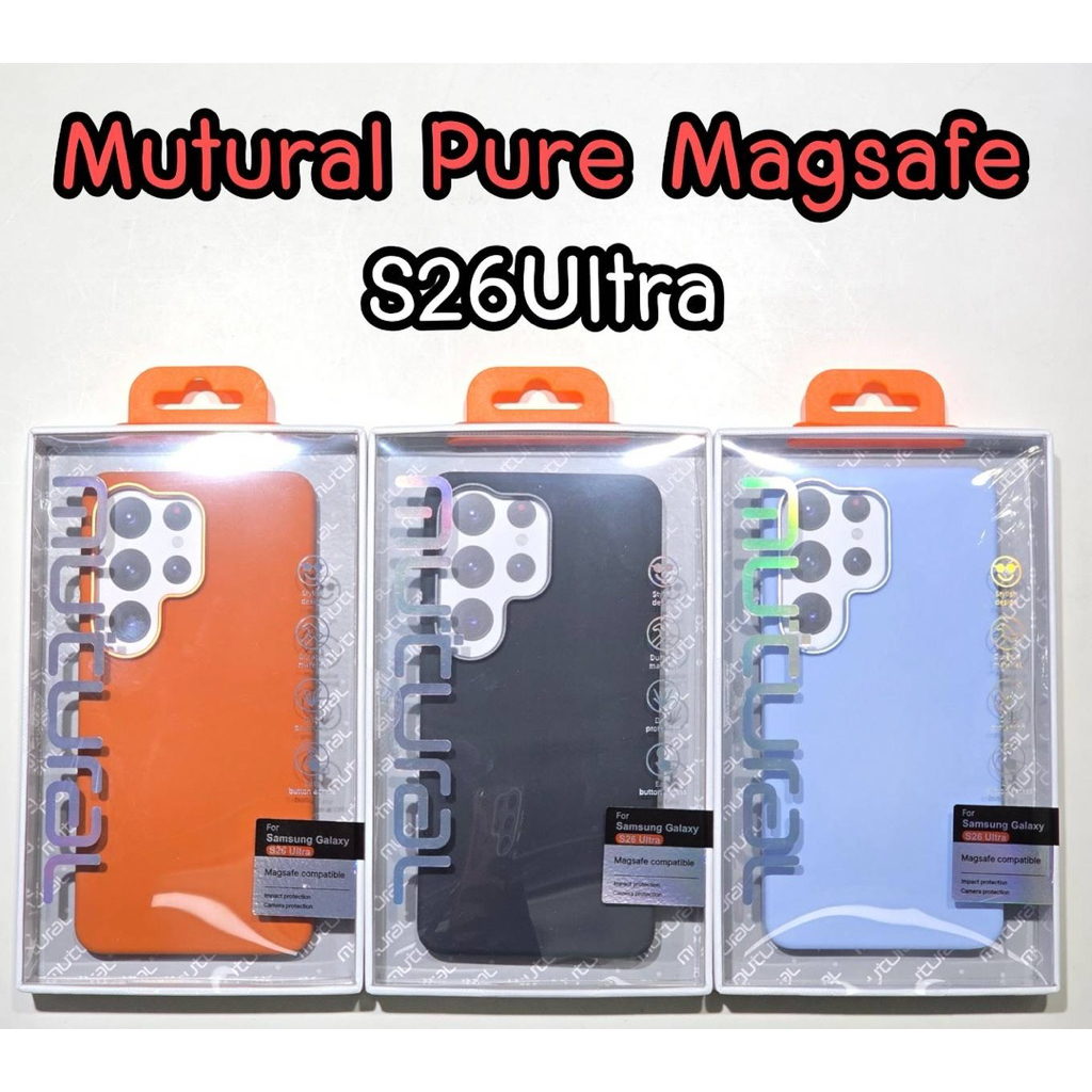 “พร้อมส่ง”เคสMutural กำมะหยี่ SS.S26 Ultra