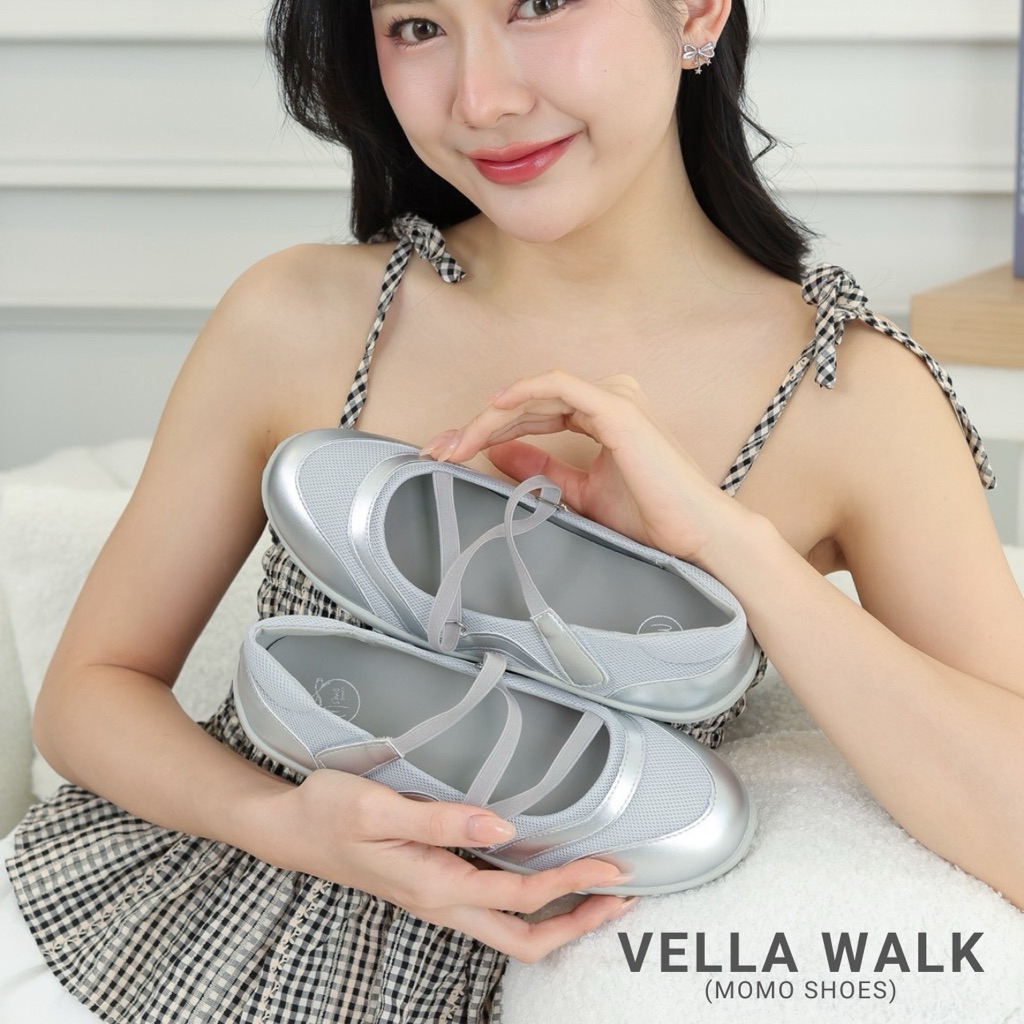 "Vella Walk รุ่นโครตสบาย” ทรงกว้างใส่แบบฟินเท้าสิบเต็มสิบ
