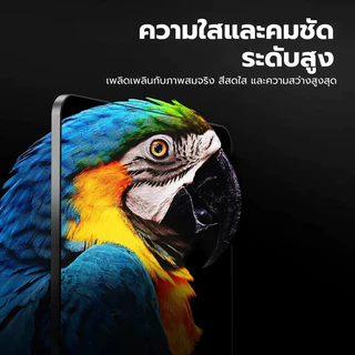 GOOJODOQ ฟิล์มกระจกไอแพด ฟิล์มกระจก Ipad ฟิล์มไอแพด ทนน้ำมัน ทนรอยนิ้วมือ เอชดี ไม่มีฟองอากาศ