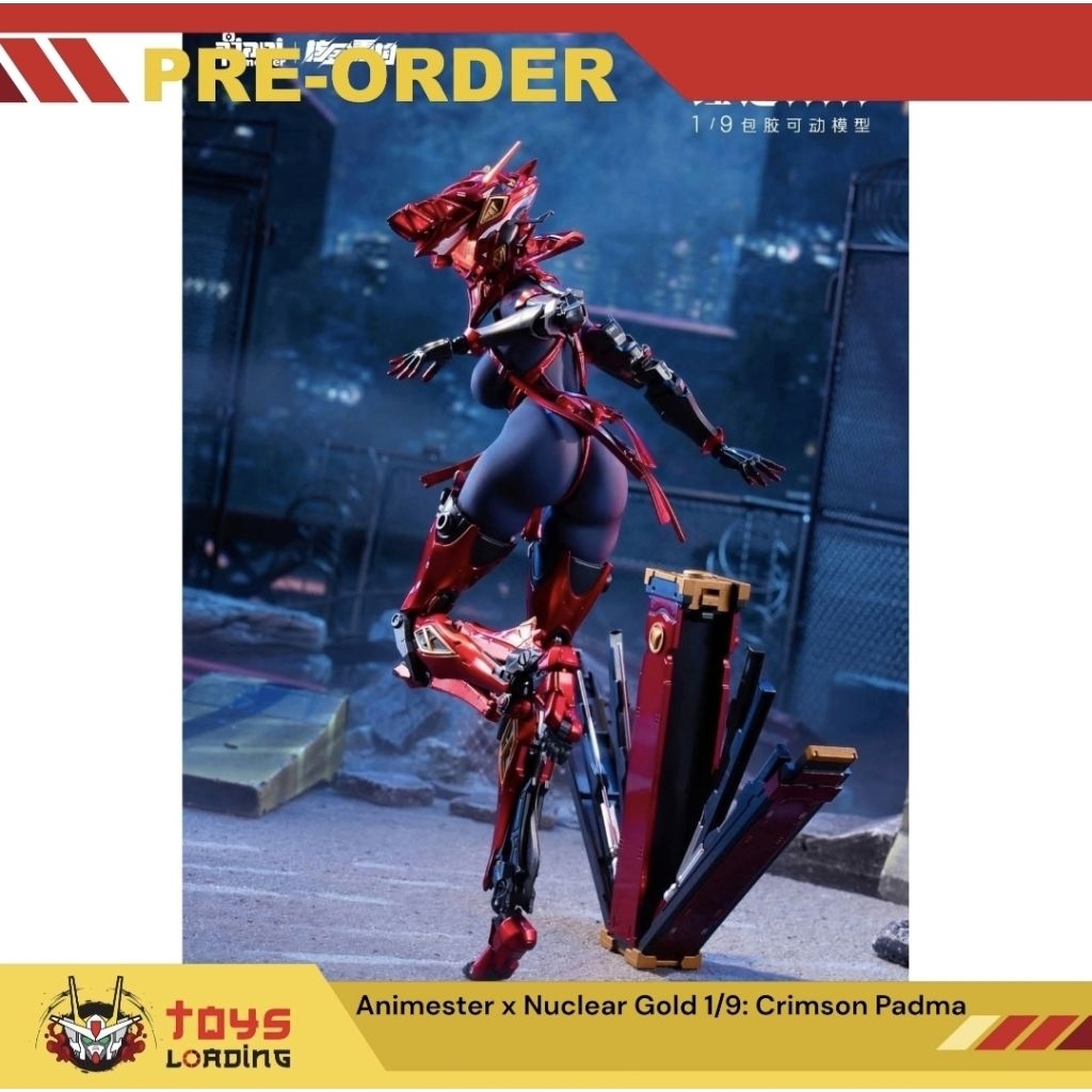 (Pre-Order) Animester x Nuclear Gold 1/9: Crimson Padma