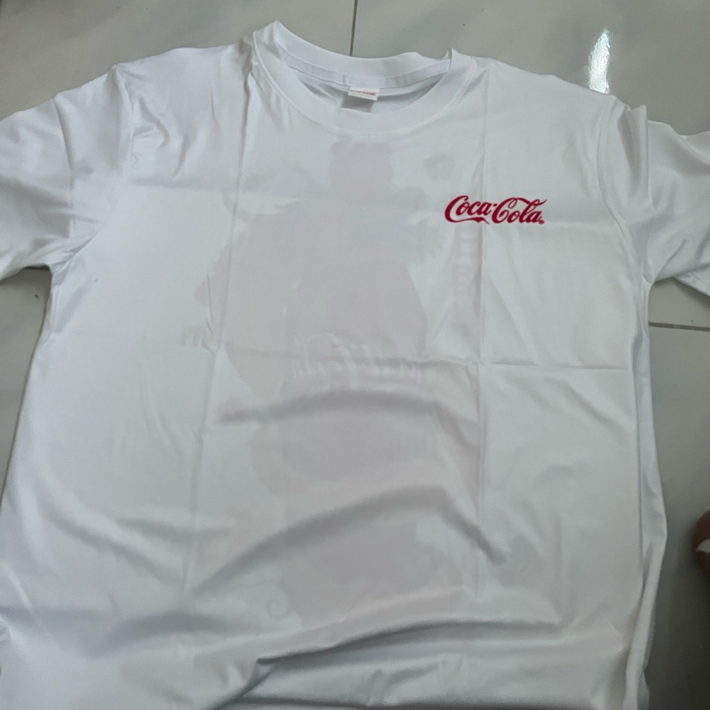 เสื้อยืดโค้ก Coca Cola ลายมังกร พรีเมี่ยมแท้หาดทิพย์ สกรีนหน้าหลัง ผ้าลื่น